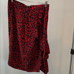 Zara Leopard skirt - kneelength